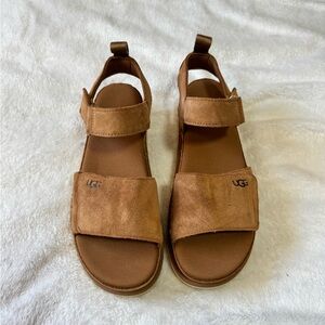 UGG Tan Suede Sandals